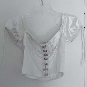 PRINCESS POLLY white corset top
